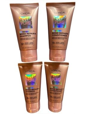 L’Oréal Paris Travel Bundle | Sulfate Free Bond Repair + Shampoo Conditioner 2